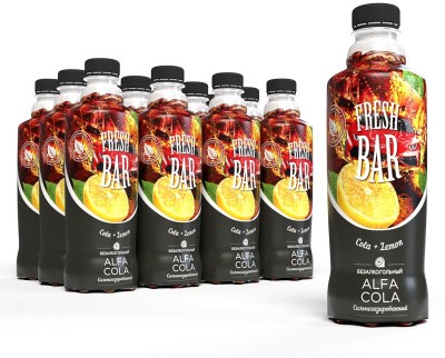 Коктейль б/а Фреш Бар Alfa Cola 480мл