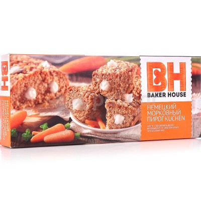 Немецкий пирог Морковь 350г./BH/