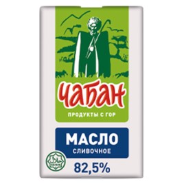 БЗМЖ Масло сливочное "Чабан" 82,5% 180гр