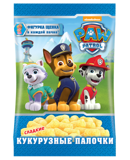 Кукурузные палочки "Щенячий патруль" 75гр