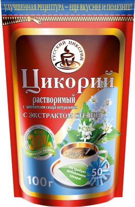 Цикорий натуральный растворимый 100гр Русский цикорий
