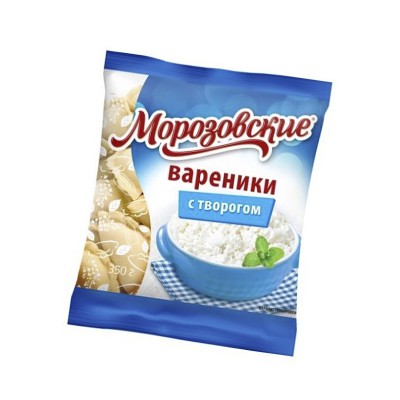 Вареники Морозовские с творогом 350гр