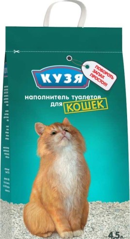 Наполнитель Кузя впитывающий  4,5л