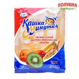 Хлопья овсяные "Каша-Минутка" с Экзотик 37,гр Кунцево