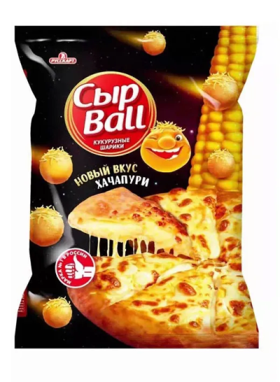 Кукурузные шарики Сыр Балл Хачапури 140гр