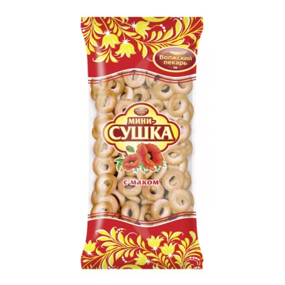 Мини сушка маковая Волжский пекарь 180гр