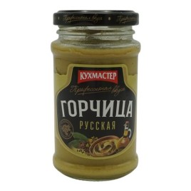 Горчица Кухмастер столовая Русская ст/б 190гр