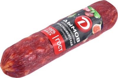 Колбаса Брауншвейгская с/к в/у 1кг Дымов