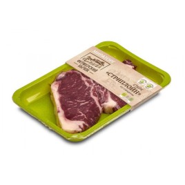 Стейк Стриплойн говяжий трава премиум охл. 500гр Мираторг