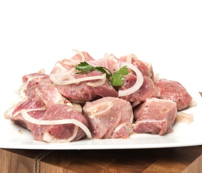 Стейк из свиной корейки в маринаде 1кг