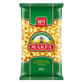 Макфа Макаронные изделия Улитки 400гр