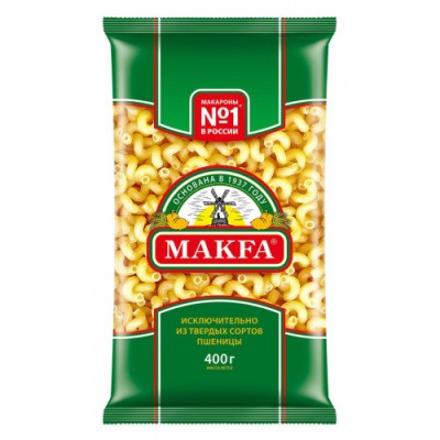 Макфа Макаронные изделия Витки 400г