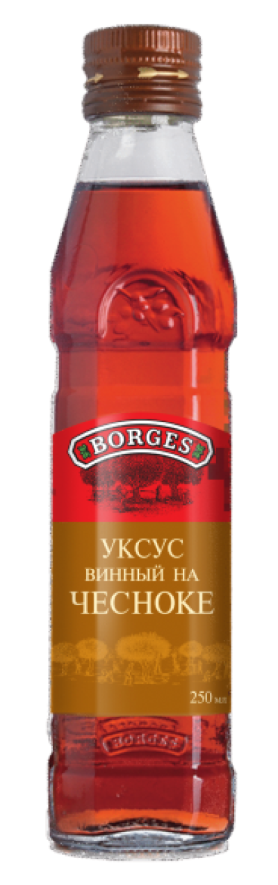 Уксус Borges винный на чесноке ст/б 250г