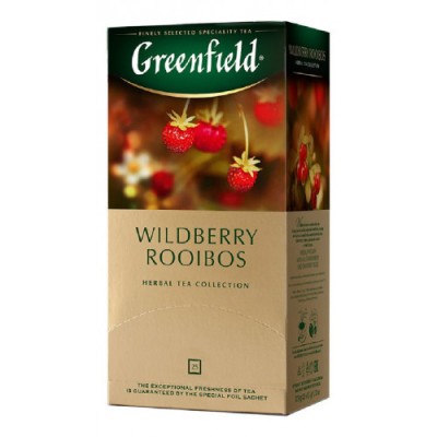 Чай Гринфилд Вайлдберри Ройбош 1,5*25пак