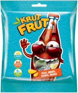 Жевательный мармелад КрутФрут веселые бутылочки 70г