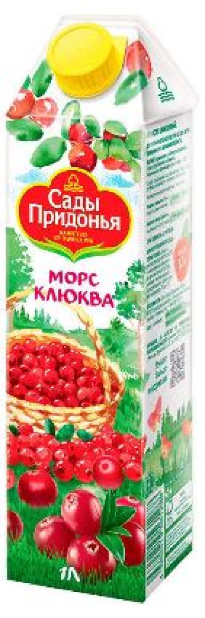 Морс Сады Придонья Клюква 1л