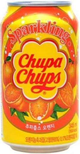 Напиток газ. Чупа-Чупс Апельсин ж/б 345мл