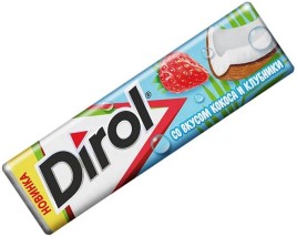 Жевательная резинка Дирол Клубника/кокос 13,6г