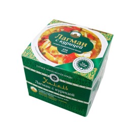 Государь Лагман с курицей Халяль зам. 250г