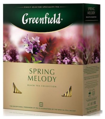 Чай Гринфилд черный Спринг Мелоди 1,5г*100пак