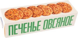 Печенье овсяное Полет классические на сливочном масле 250г