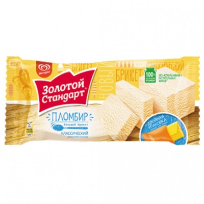 Брикет Золотой Стандарт классический большой 180г Инмарко