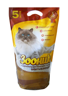 Наполнитель Зооник впитывающий 5л