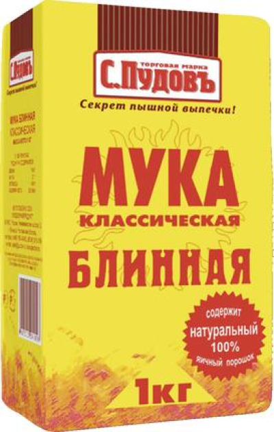 Мука блинная классическая С.Пудовъ 1кг
