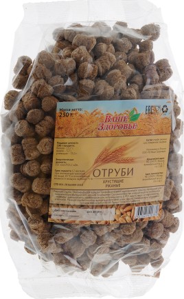 Отруби Ваше Здоровье ржаные 230г