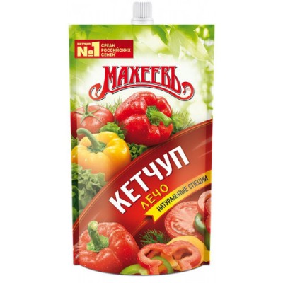 Кетчуп Махеевъ Лечо д/пак 300гр