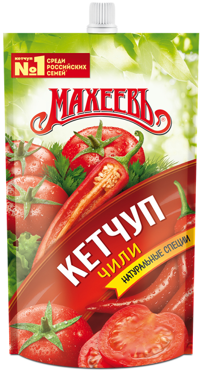 Кетчуп Махеевъ Чили д/пак 300гр