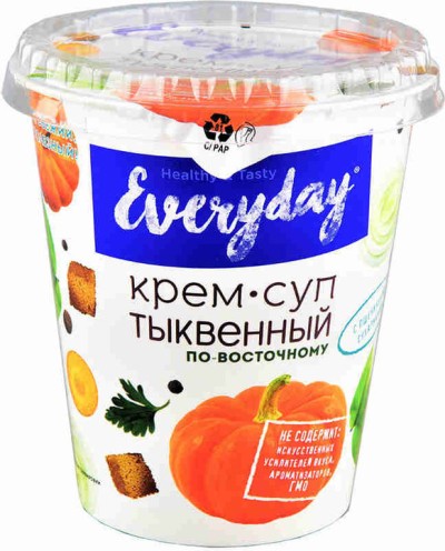 Крем-суп EVERYDAY пряный тыквенный по восточному 32гр---