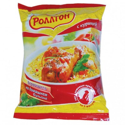 Вермишель Роллтон Курица 60г