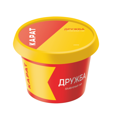 БЗМЖ Сыр плавленый Дружба 45% Карат 230г