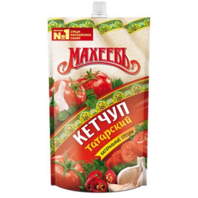 Кетчуп Махеевъ Татарский 260г дой-пак