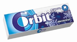 Жевательная резинка Орбит Винтефреш  14г