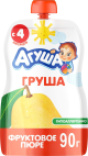 БЗМЖ Пюре груша Я сам  Агуша 90г