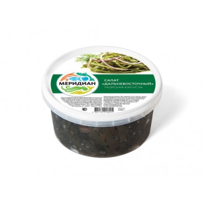Салат морс/кап.дальневосточ. Меридиан п/б 450г