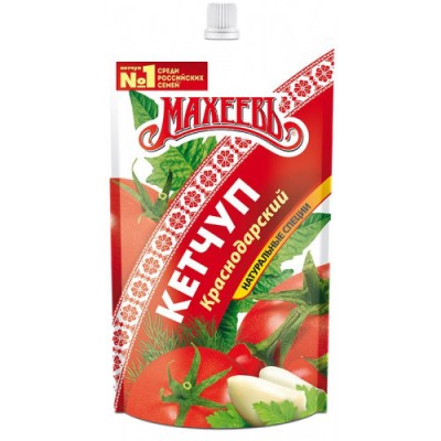Кетчуп Махеевъ Краснодарский д/пак 300гр