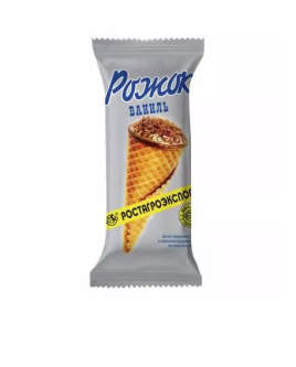 СЗМЖ Десерт твор.глаз.Ваниль в рожке РАЭ 15% 60г.