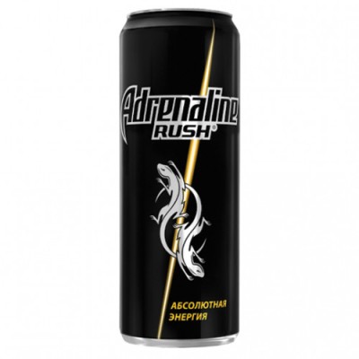 АКЦИЯ!!! Энергетик б/алг Адреналин Раш 0,449л ж/б