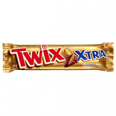 Шоколадные палочки Твикс Экстра 82г