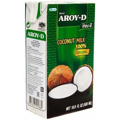 БЗМЖ Кокосовое молоко 17-19% AROY-D 500мл