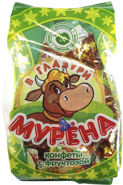 Конфеты "Мурёна" мол. на фруктозе 185г