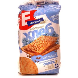 Хлебцы Елизавета Льняные 80г.