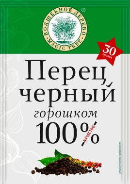 Перец черный горошком 30г Волшебное Дерево