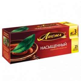 Чай Лисма Насыщенный  25пак.