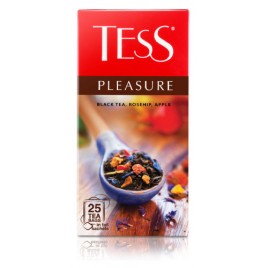 Чай Тэсс Плэжа черный шиповник/яблоко 25пак.