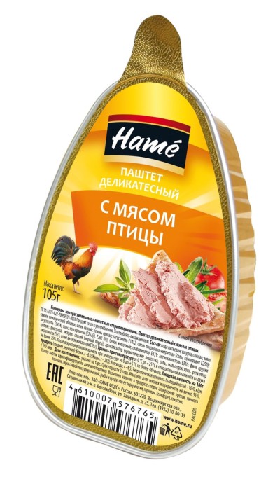 Паштет Наме деликат. из мяса птиц 105г