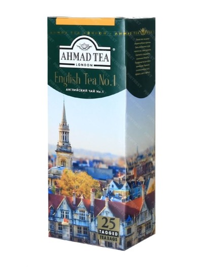Чай Ахмад  Английский №1жел пол 25 пак